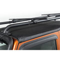 for Crossbar by | 56.5" | Rugged 11703.11 with 2007-2018 Crossbars Jeep Wrangler Wrangler Compatible RealTruck Steel, Rack Ridge Sherpa | JK Black s, Roof JK