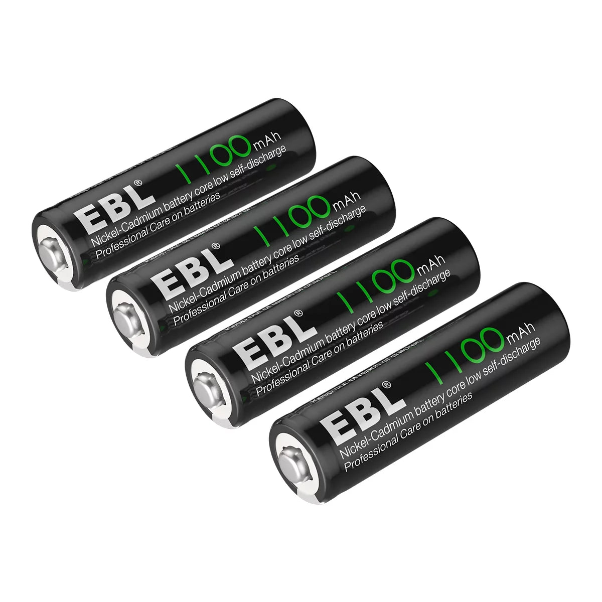 Batteries Rechargeable 1.2 Double AA EBL (20 a Batteries Volts Pack), Long-Lasting