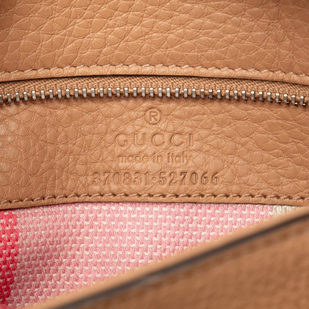 Women's Daily Bamboo Leather Bag (Good) Pre-Owned Shoulder Gucci Pink GUCCI Handbag 370831