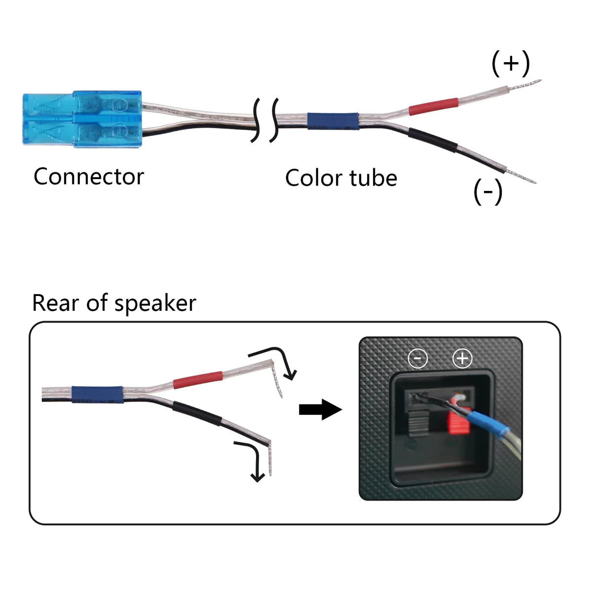 for Pcs Speaker Replacement Soundbar Sony Cables Home New Theater 6 Speakers Universal