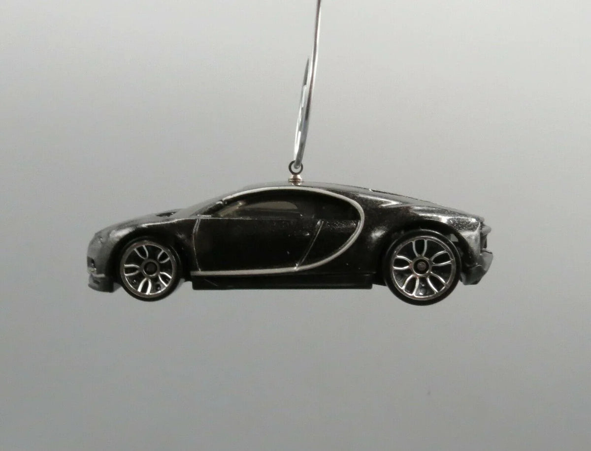 2016 Chiron Christmas Custom Car Ornament Adorno '16 Bugatti Gray Grey