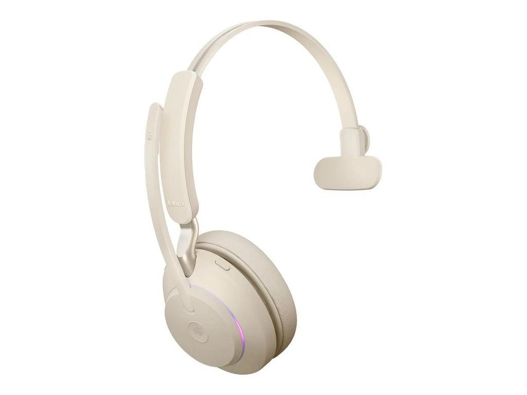 Ear Single Headset USB-A Connector 65 Evolve2 Jabra