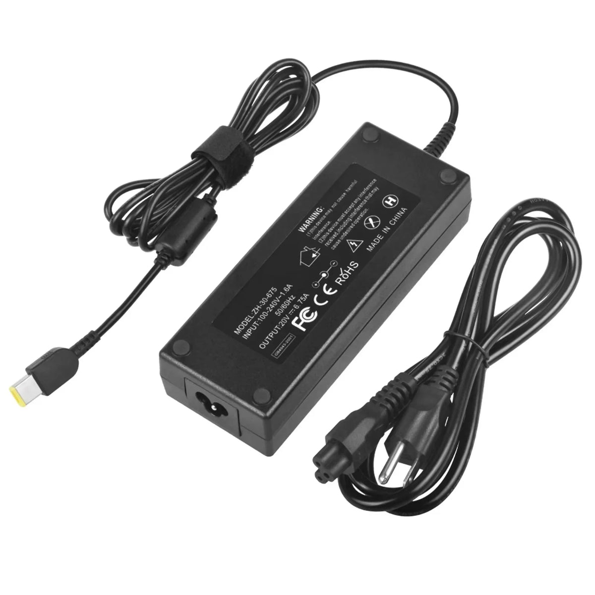 Ideapad 135W Cord for Cord Y40-70 Power CJP-Geek Lenovo Charger Supply AC Adapter Y50-70