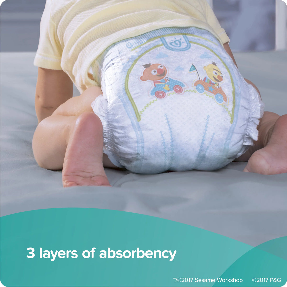 Pampers 128ct Dry Hp Baby Pamp S5