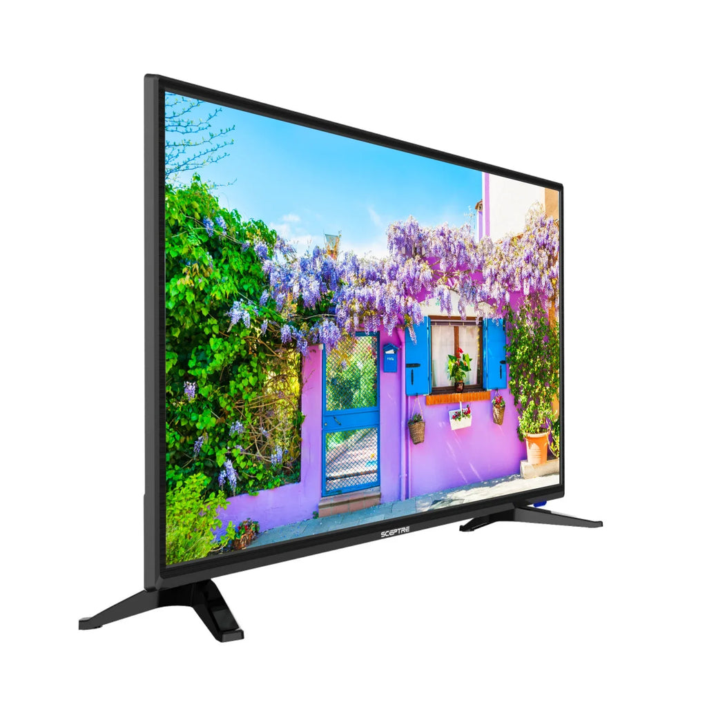 Built-in 32" Class HD Sceptre Player 720P E325BD-SR LED TV with DVD