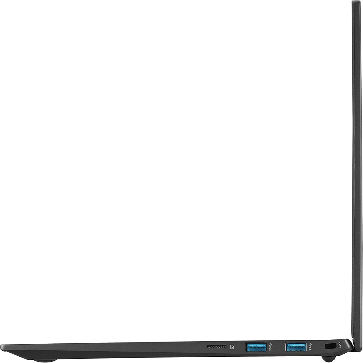 Display, gram 14Z90Q Evo 1200 Webcam, 14" RAM, IPS 16GB x Black 12th 512GB Gen 6E, LG (2022) Windows11, 1920 Open Box Thunderbolt SSD, 4, Wi-Fi LPDDR5 FHD Intel Laptop, i7-1260P, Ultra Lightweight