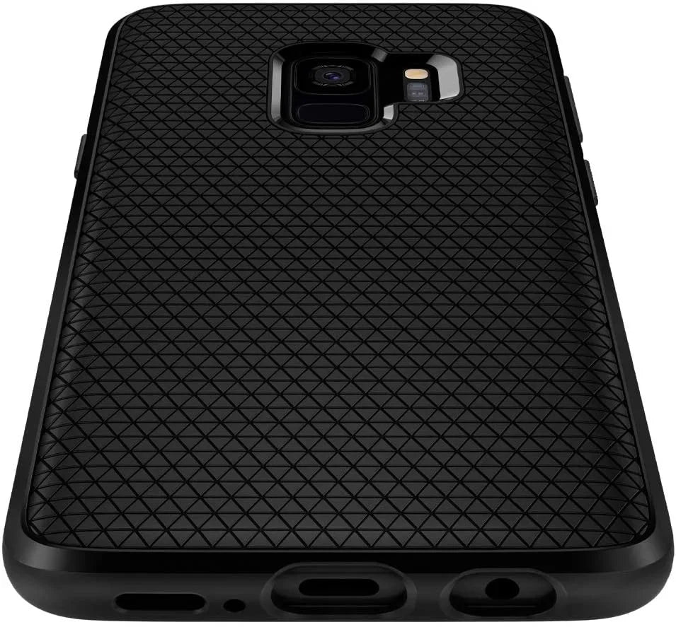 Armor S9 (2018) - Galaxy Samsung Spigen Case Matte Designed Liquid Black Air for