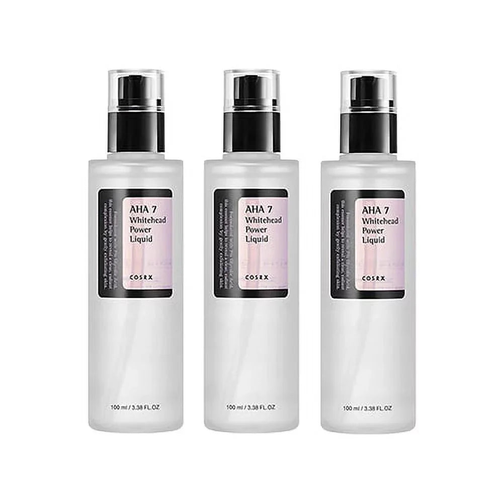 7 [ ( AHA Whitehead Liquid 3pack COSRX ] Power 100ml ) 3pack