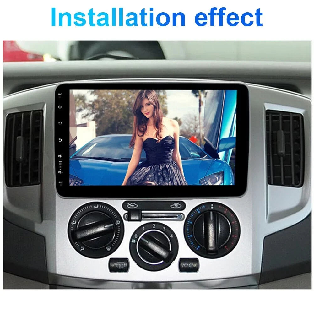 GPS Dual Android Screen Wifi 9.1 Din On-Board Navigation Touch Player Jahy2Tech Inch 10