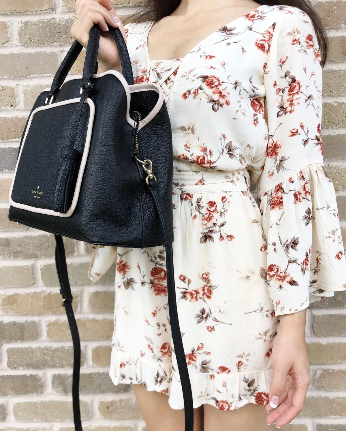 Ward Tassel Satchel Black Kate Spade Crossobody Bag Evangelie Place