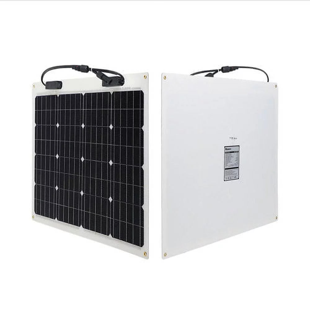 Flexible Watt for Monocrystalline 12 Mono Car Volt Panel Uneven Flexible Solar Van  50 Cabin Charger Renogy Bendable Off-Grid Surfaces RV
