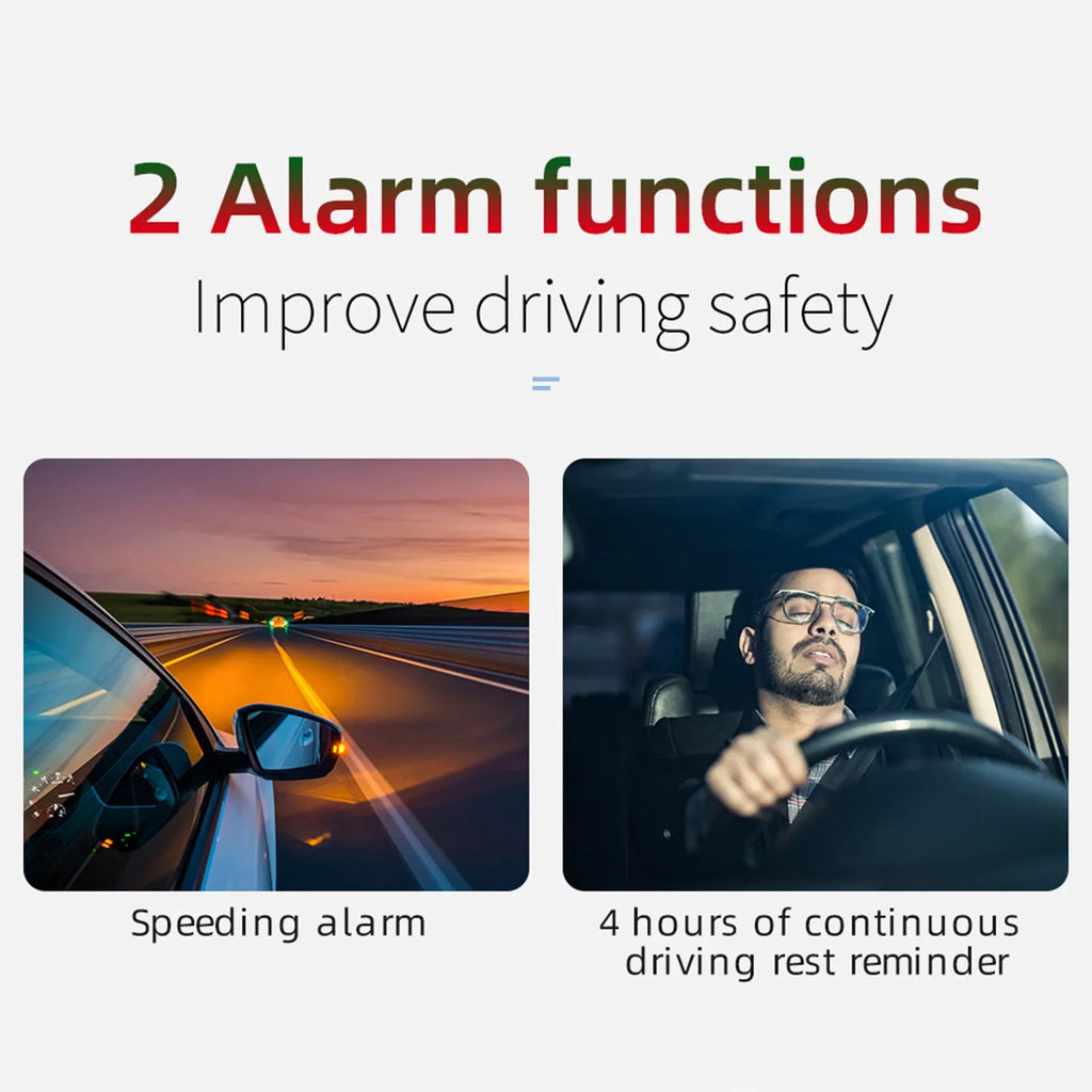 for Direction, Alarm Speedometer, Andoer Head-up GPS Display Navigation Vehicles, Mileage, Overspeed Time,