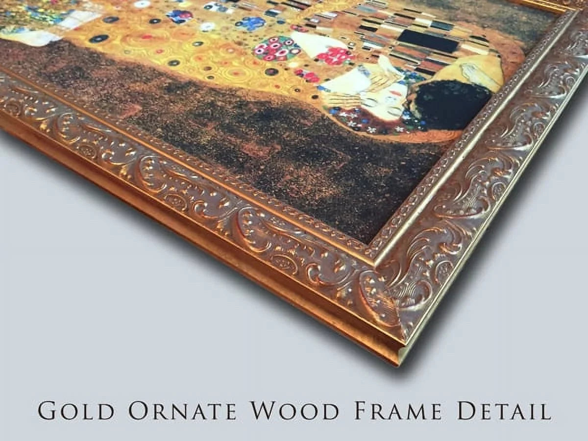 Ornate Gold Forest Shishkin Art Framed Ivan by 24x18 Canvas Deciduous Wood