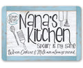 Nana's Housewarming Kitchen (12" Indoor/Outdoor Sign $25 Under a Kitchen - Gift Makes and - Durable Decor - x Great 18")   Sign - Use