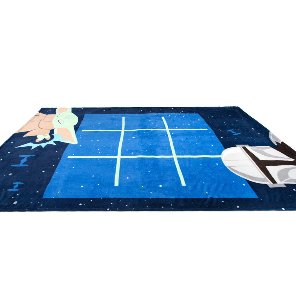 Checkers Wars Blanket, Mandalorian Game Star Microfiber 100%