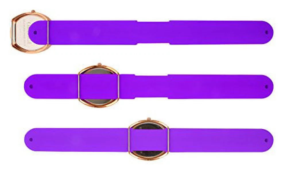 Numeral Slap Gold Set Gift Watch Dial Interchangeable Band Roman Rose Large 5