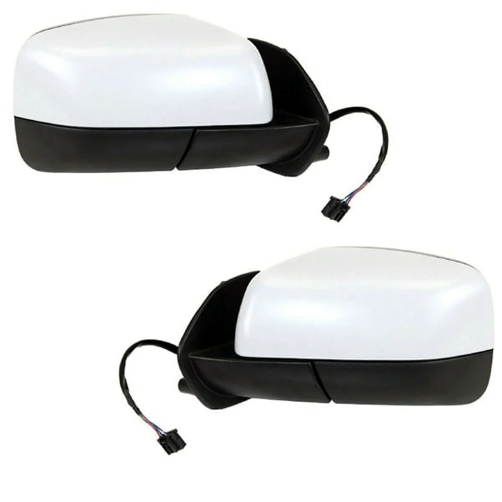 For View Heated Fold LR4 Mirror 10-13 Door Camera/Memory Power PAIR Rear SET w/o