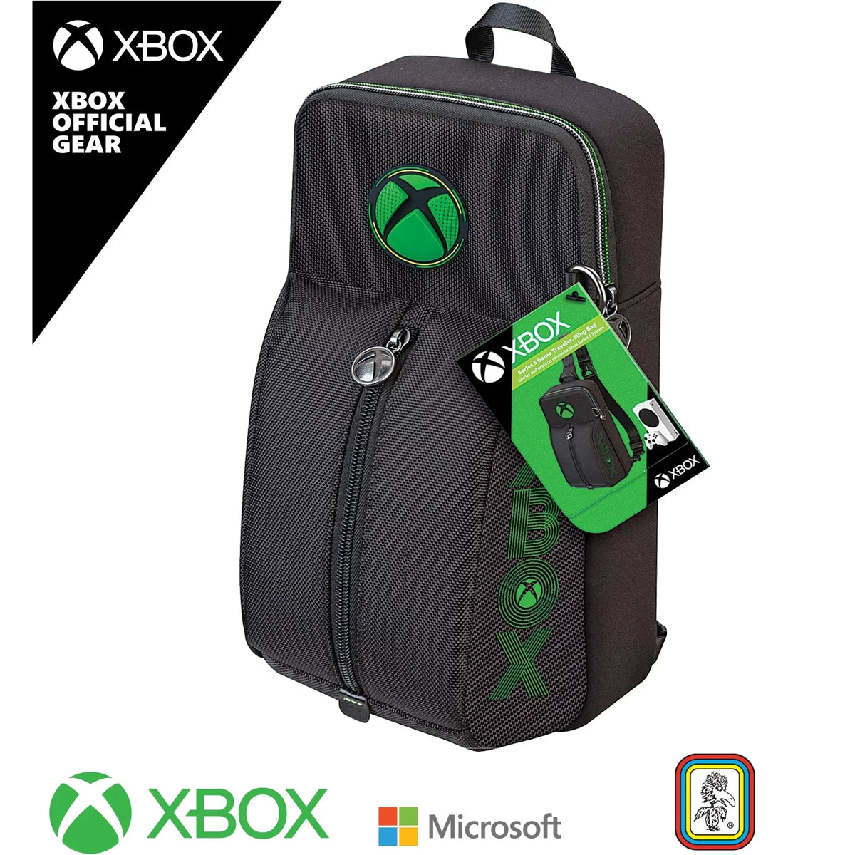 Traveler XBOX RDS Series Video Bag Case S Game Sling Black-Green, Carrying