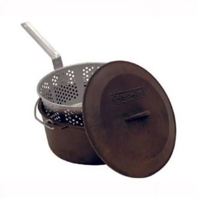 Seasoned Iron Camp Chef Cast Pot (Set)