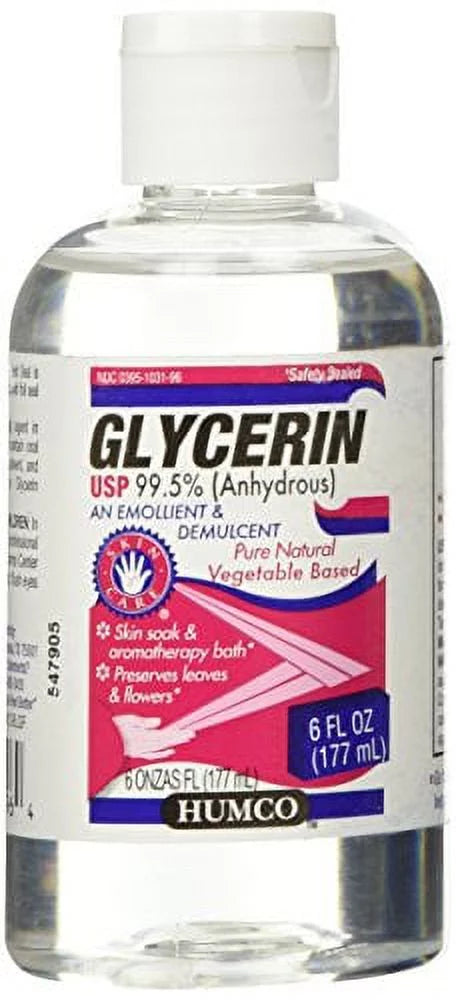 Skin Humco 6 Each Glycerin Pack - Protectant 6oz 99.5% USP