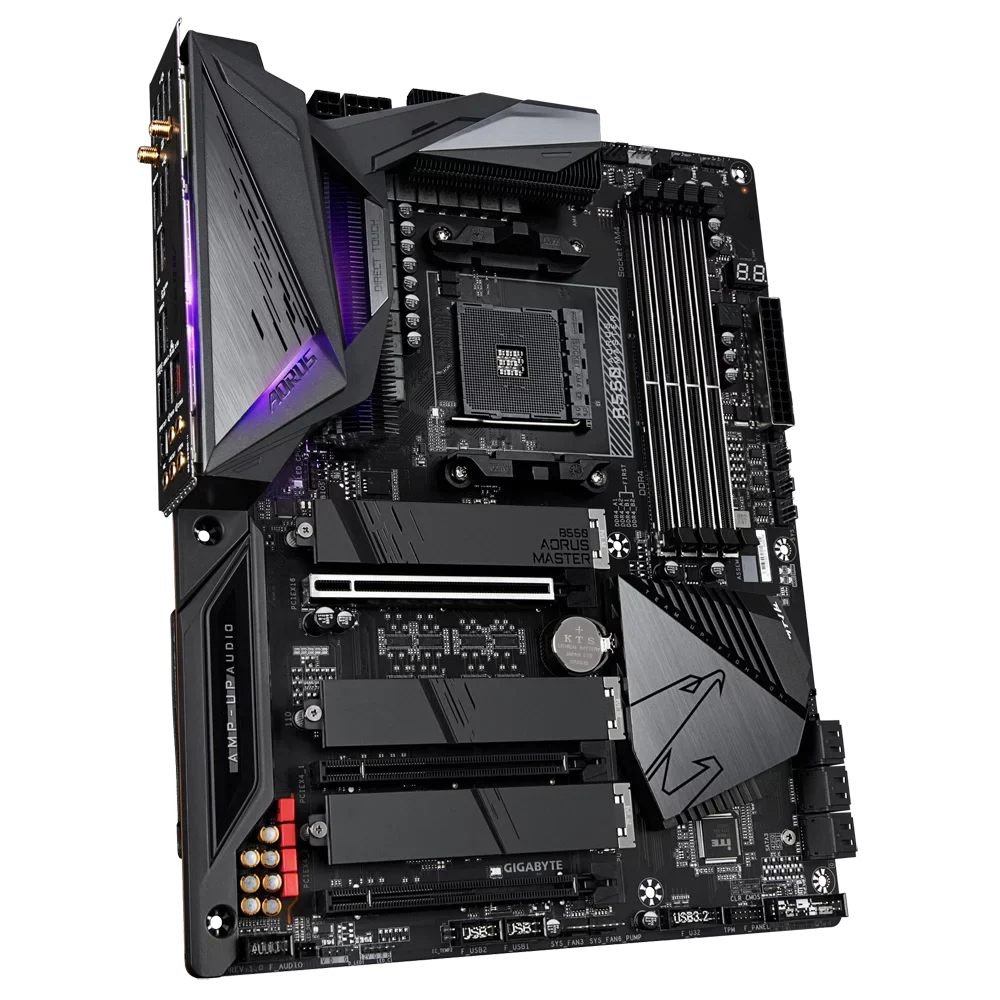B550 AORUS Direct Phases GIGABYTE VRM with AMD Digital Motherboard 16