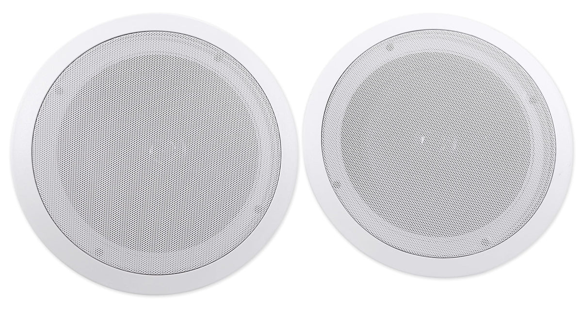 Bluetooth Ceiling Theater Home Speakers Receiver+(2) Technical RX55URIBT Pro 8"