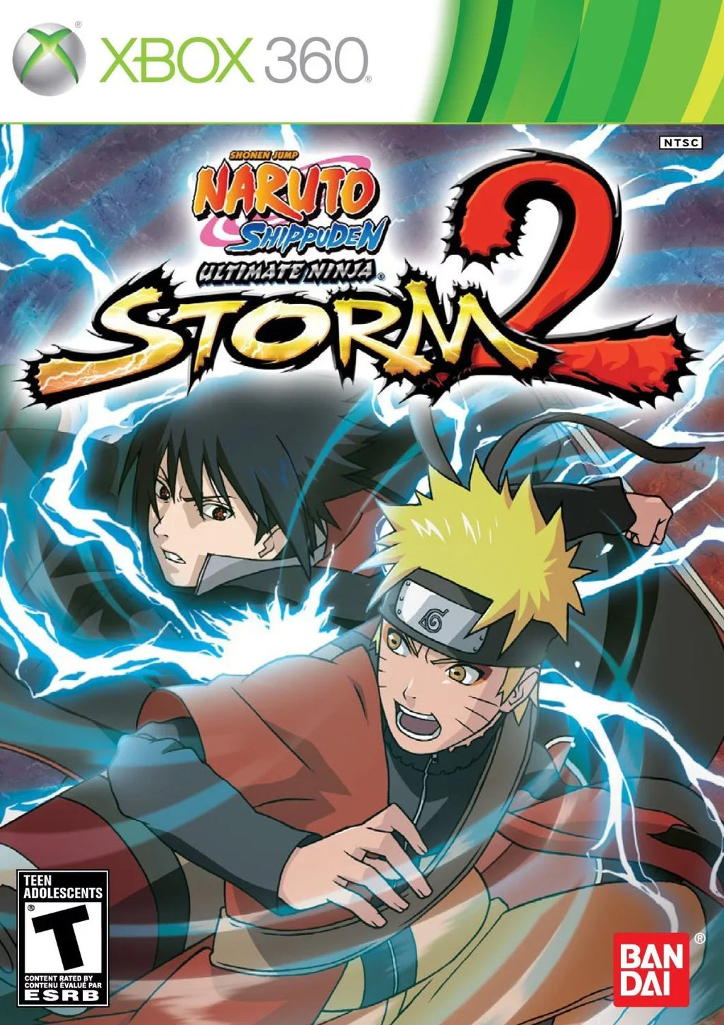 Storm 2 Naruto - Ultimate (Xbox Namco Game Shippuden: Video Ninja 360)