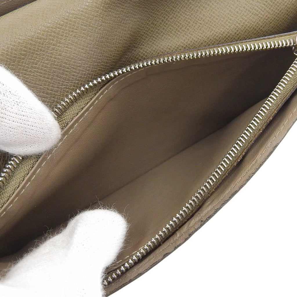 Portefeuille (Good) LOUIS VUITTON Long Brother Louis Pre-Owned M32807 Ural Vuitton Wallet Taiga Bifold