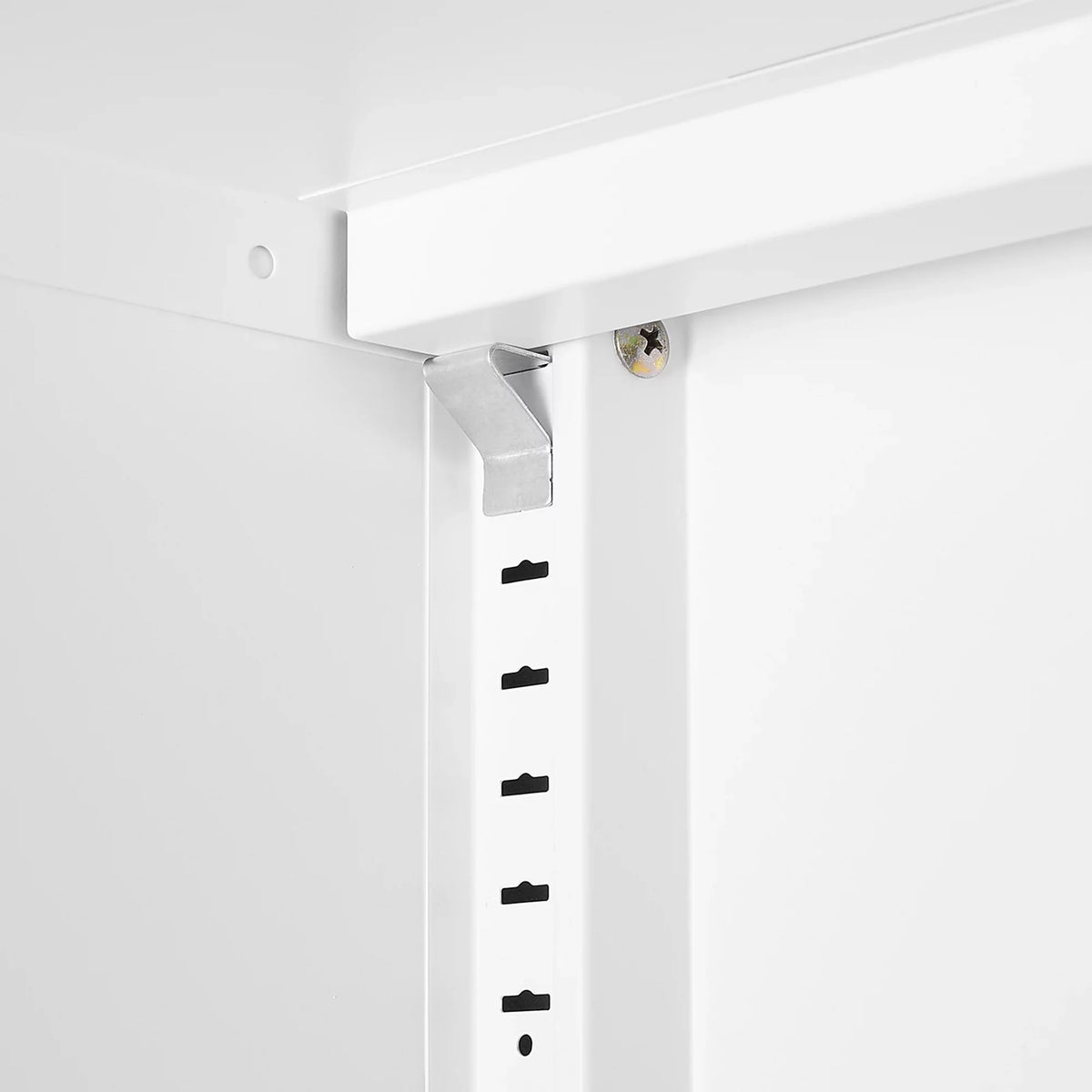 storage Steel door miscellaneous Storage cabinet, storage garage tool White Cabinets, 2 cabinet,
