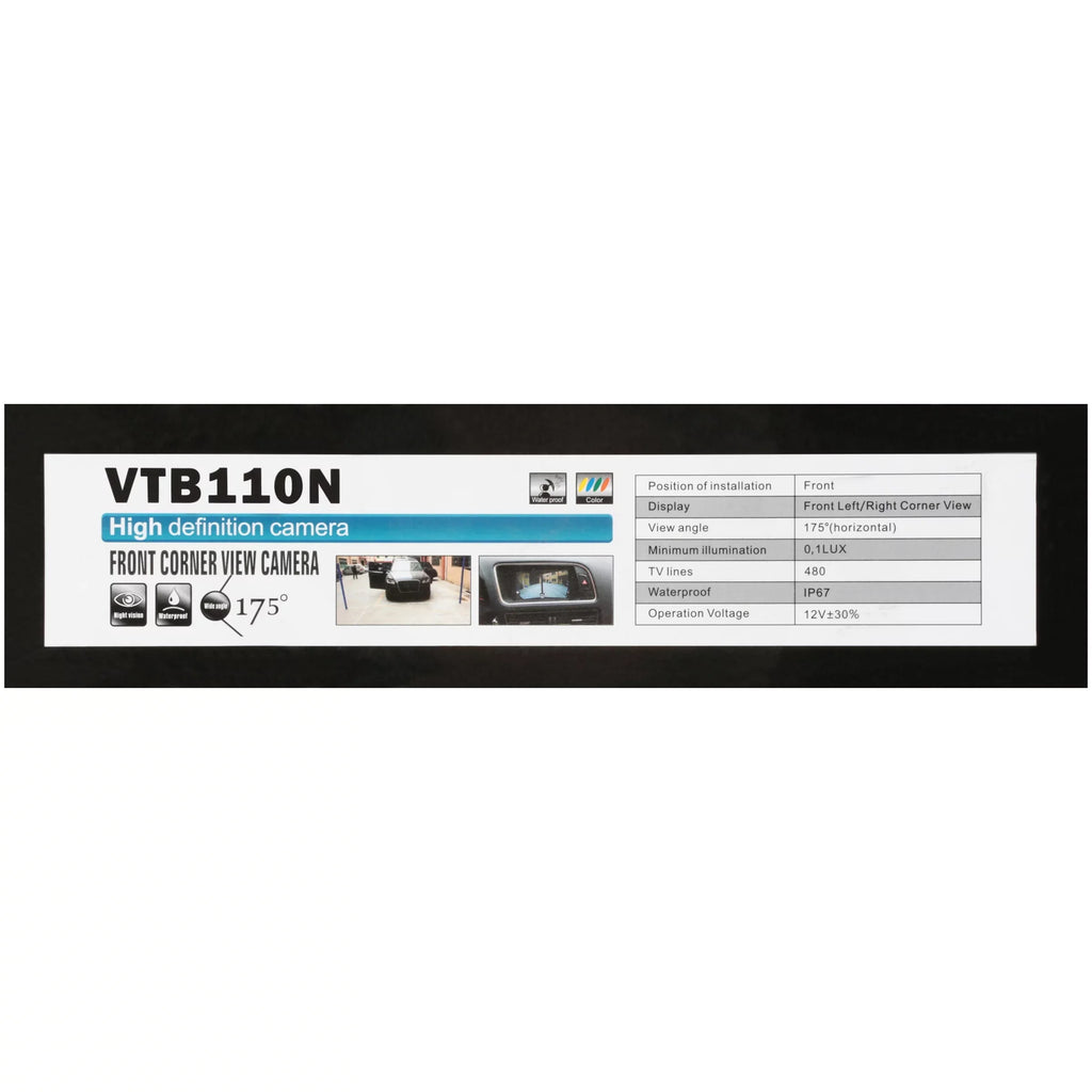 Front BOYO VTB110N Mount - Camera Corner-View Universal