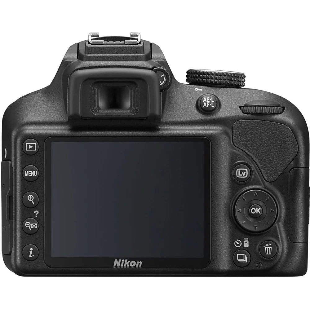 (Refurbished) Camera Nikon Restored Kit MP D3400 Lens with 24.2 18-55mm 1571B (Black) DSLR VR