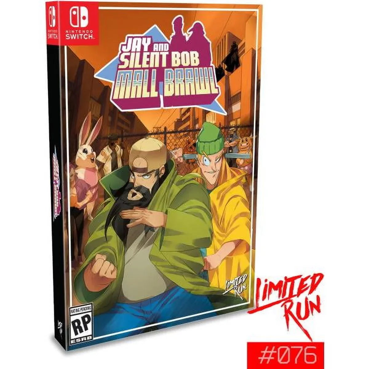 Silent #076 Jay Mall Bob: and - - Switch] Run Classic Limited Edition [Nintendo Brawl