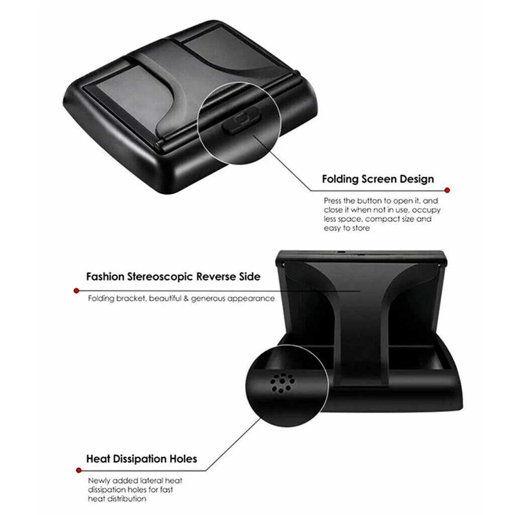 Foldable Display LCD Rear 4.3in Car LED Backup Night View Camera Monitor