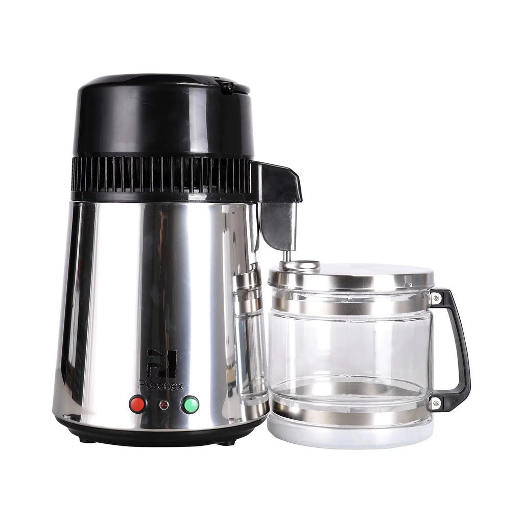 Stainless Steel Home 4L Distiller Liquid Bottle Machine Purifier Glass