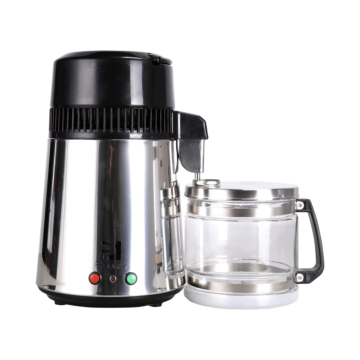 Stainless Steel Home 4L Distiller Liquid Bottle Machine Purifier Glass