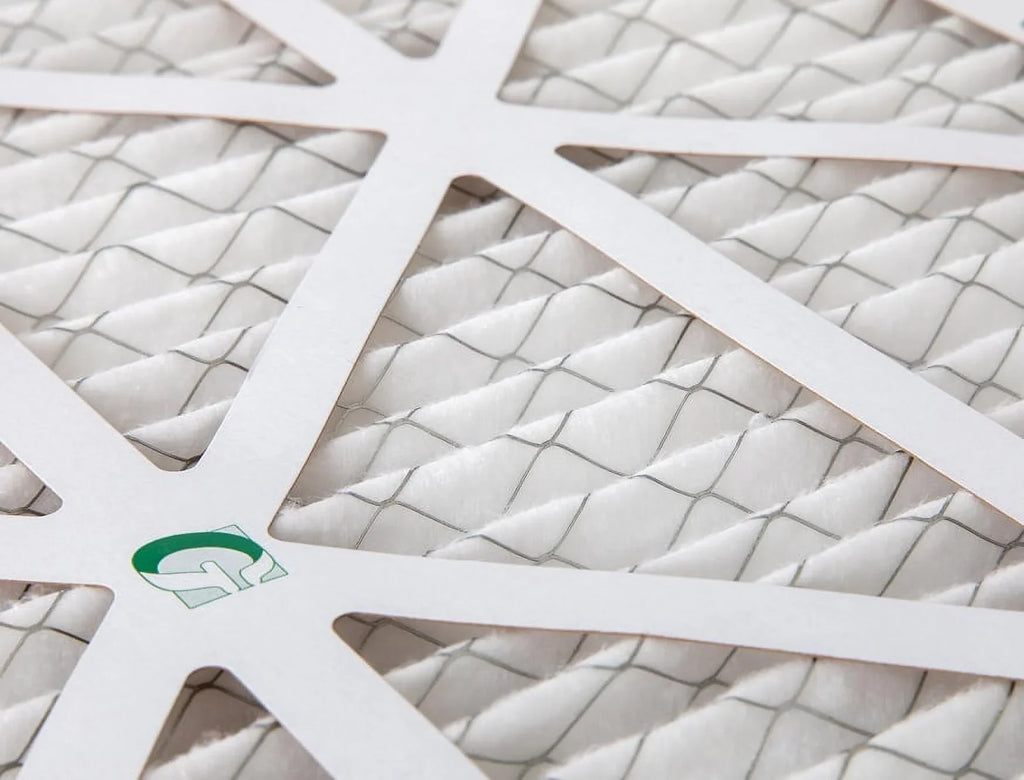 of 24x24x2 Size: 23-3/8 x 3 13 MERV x Pleated Actual Inch 2" 1-3/4 Glasfloss. Pack Filters by 23-3/8 Air
