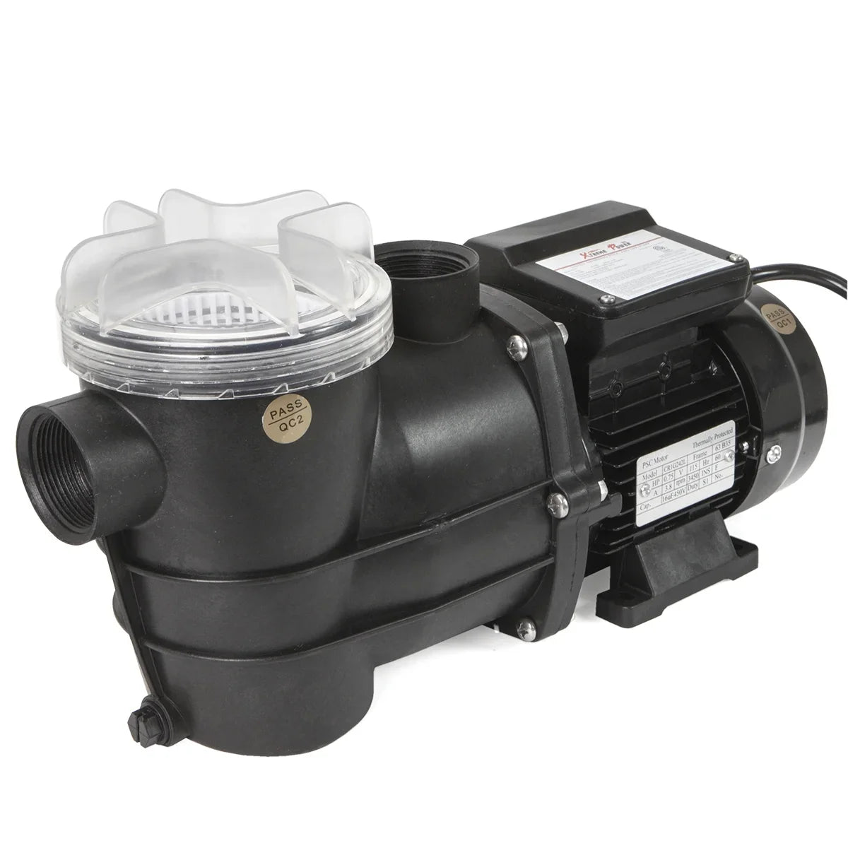 4 Above Ground Filter 13" Pump Pool with Set 3/4HP Way Sand Valve Stand inch with Pool