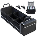 Glamor Cargo Lid, Straps Leak-proof Car Cooler Organizer & Collapsible Insulated Storage Removable with D Dividers, SUV Black 2 - - Tie-Down Foldable Bag and 5-in-1 Trunk with Solution