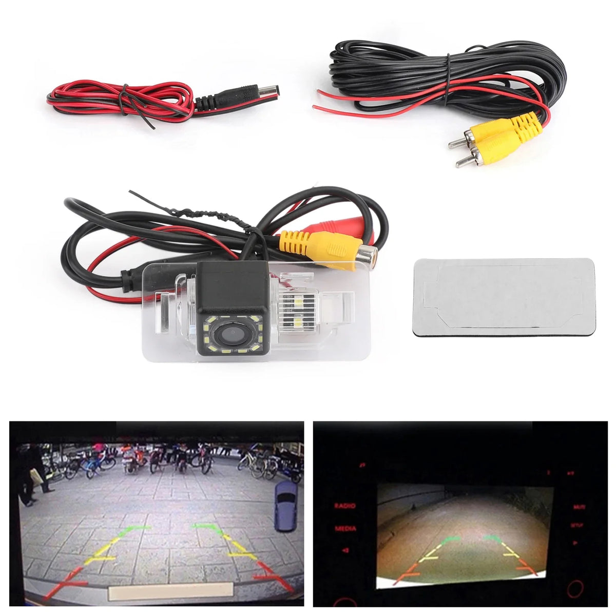 E39 E61 Wireless E92 X5 Camera Reverse BMW E90 12LED for E46 X3 E91 E70 E60 E71