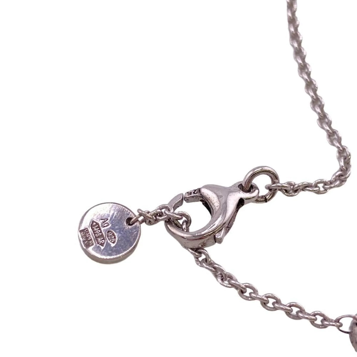 925 (Fair) Pre-Owned the Zero Necklace Children BVLGARI B. Save Charity One Black Men's Z0005229 Women's