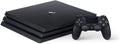 HDD, CUH-7015B Black Sony Pre-Owned Jet w/ Accessories, PlayStation 1TB 4 - Pro