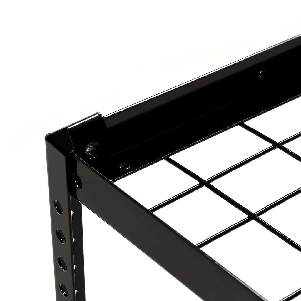 Rack Ceiling Rack 6FT HECASA 3FT Storage Steel Black x 72" Overhead Duty Shelf Heavy Mounted 36" X