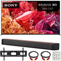Surge Bundle 6-Outlet (2022 BRAVIA HDR TV Mount Adapter Model) Channel Google smart Wall Deco XR85X95K 2.0 Soundbar, LED with with Mini 60W TV Bundle and Bracket XR Sony X95K TV 4K Home 85" 37"-100"