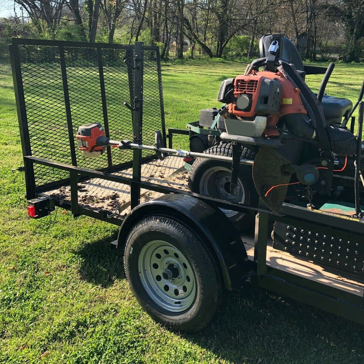 Trimmer Lockable Holder Trailer Weed Open Weeder Place Eater for Kojem 3 Landscape Edge Rack