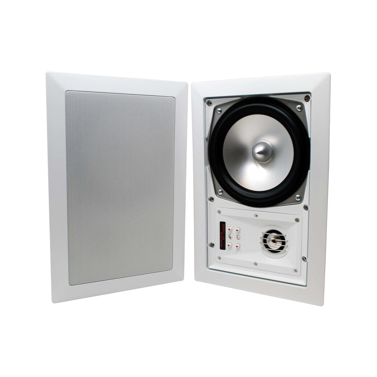 MT6 Three or 4 In-Wall - Includes Ceiling pair, - total) of speakers SpeakerCraft Speaker White Grill 8 (Multipack