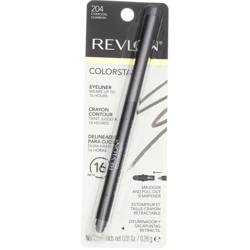Of 0.01 Charcoal Oz Pencil, (Pack Revlon Colorstay Eyeliner 4) [204],