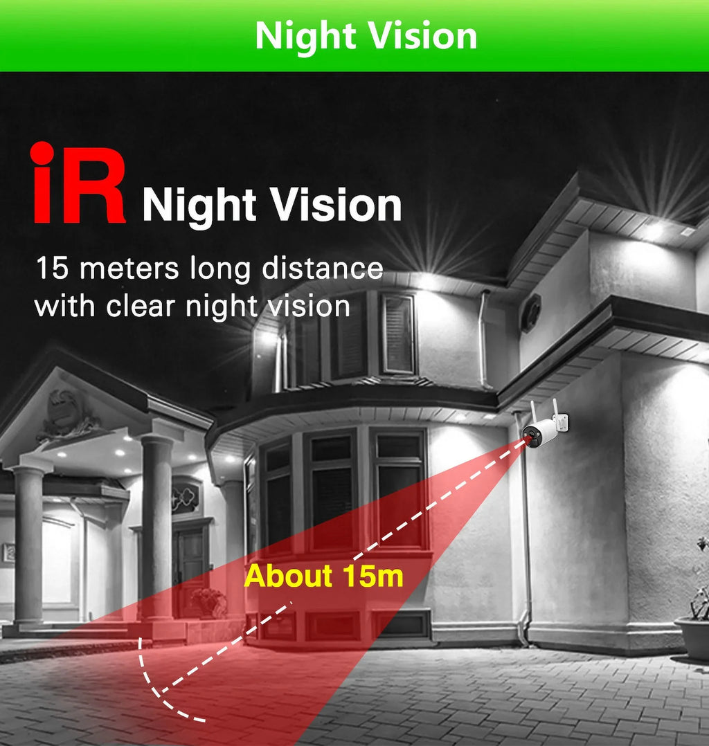Wireless Panels HDD Solar 4 4Pcs , NVR 2.5inch Battery , Camera WiFi 3MP 8CH CCTV VIKVIZ System