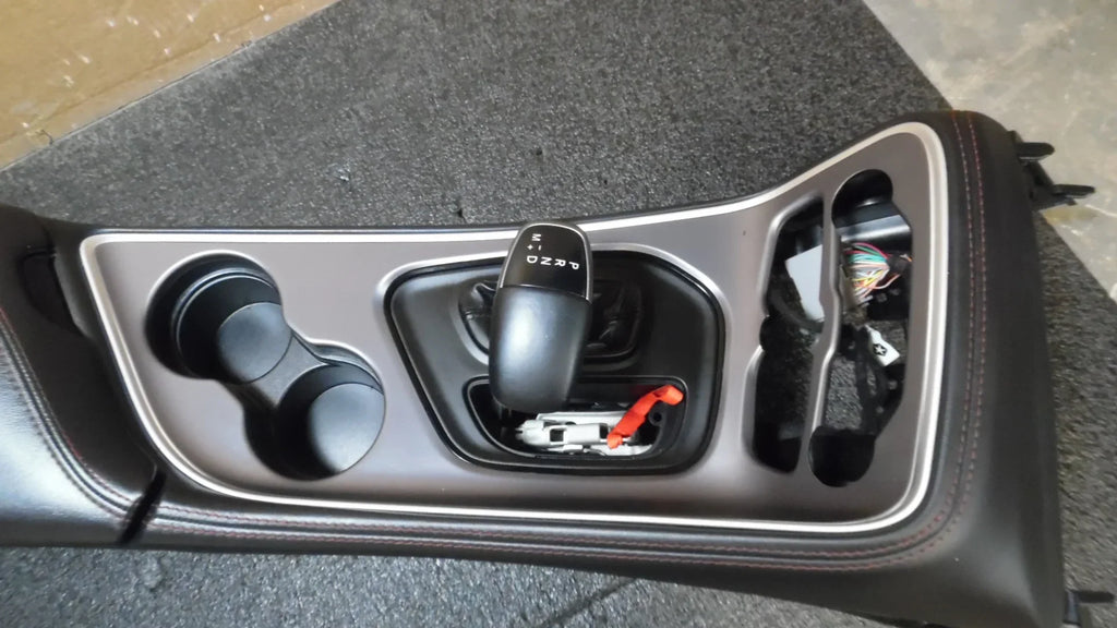 2015-2023 Challenger Pre-Owned Floor Lid Black OEM w/ Center (Good) Console Armrest AT Dodge