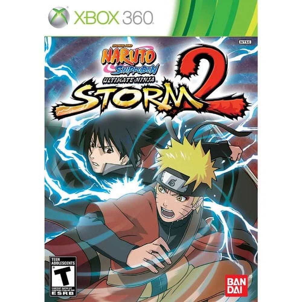 Storm 2 Naruto - Ultimate (Xbox Namco Game Shippuden: Video Ninja 360)
