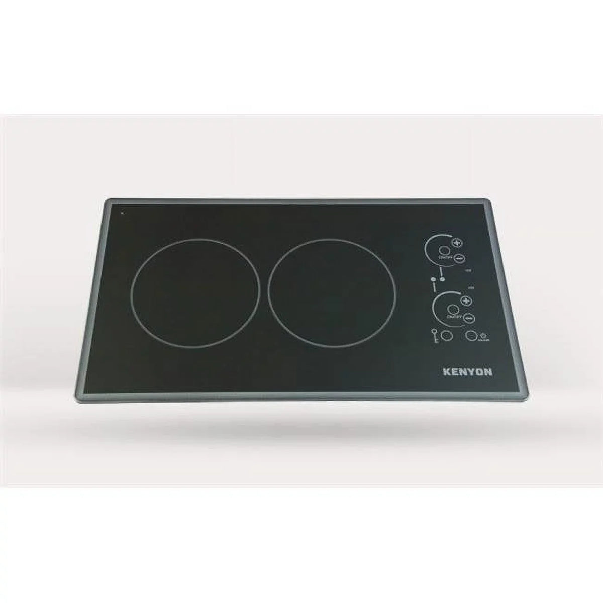 two Cortez with 2-burner 120V .5 UL - Lite-Touch landscape 6 black Q Cooktop, inch Trimline touch control,